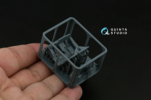 Ka-52 3D-Printed & coloured Interior on decal paper (Dream Model) (with 3D-printed resin parts)