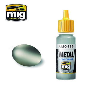 Acrylic paint SILVER  (Ammo Mig) (17ml) 