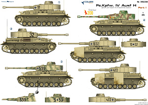 Decal 1/35 Pz.Kpfw. IV Ausf. Н Part I (Colibri Decals)