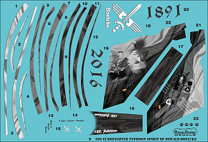 Decal 1/72 German Eurofigher Typhoon TLG 31 Spirit of Oswald Boelcke  (Model Maker Decals)