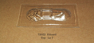 Vacu Canopy 1/72 La-7 (EDU) (Rob Taurus)