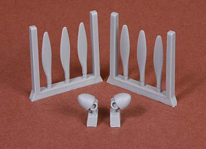 Additions (3D resin printing) 1/48 Br.Blenheim Propeller set w/ VL spinner (AIR)