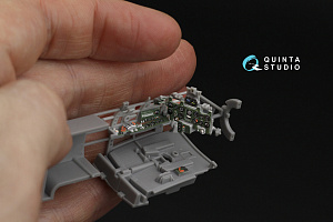 A6M5 Zero, Nakajima Prod. 3D-Printed & coloured Interior on decal paper (Fine Molds)