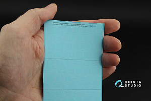 Riveting rectangles, rounded rectangles and ovals (rivet size 0.2 mm, gap 0.8 mm, suits 1/35-32), White color