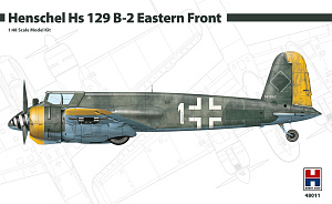 Model kit 1/48 Henschel Hs-129B-2 Eastern Front (Hobby 2000)