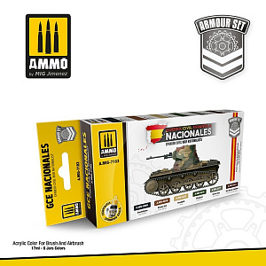 Spanish Civil War - Nationalists Set (Ammo Mig) (6x17ml) 