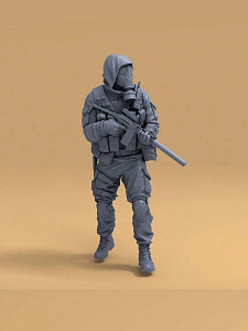 Addition (resin) 1/35 "A stalker in a gas mask" (SX-Art)