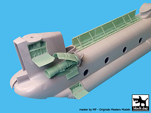 Additions (3D resin printing) 1/48 Boeing Chinook HC.2 CH-47F big set (designed to be used with Italeri kits)