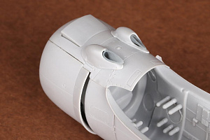 Additions (3D resin printing) 1/72 Grumman F4F-4 Wildcat engine & exhaust set Arma Hobby