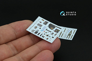 DH Mosquito FB Mk.VI/NF Mk.II 3D-Printed & coloured Interior on decal paper (Tamiya)