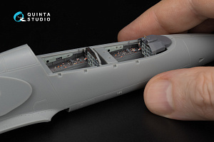 L-39ZA 3D-Printed & coloured Interior on decal paper (Trumpeter) (Small version) (with 3D-printed resin parts)