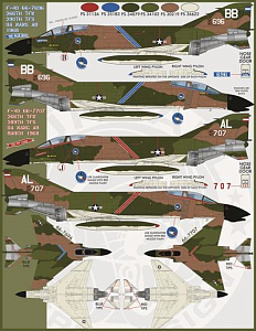 Decal 1/48 Gunfighter Phantoms Part I  (Furball Aero-Design)