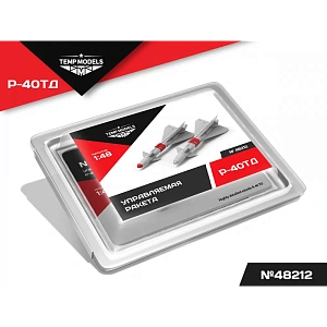 Additions (3D resin printing) 1/48 HIGHLY DETAILED MISSILE R-40 TD (Temp Models)