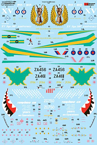 Decal 1/48 Panavia Tornado Special Schemes (3) (Xtradecal)