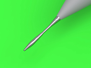 Aircraft detailing sets (brass) 1/32  Dassault-Mirage 2000 - Pitot Tube and Refueling Probe (designed to be used with Kitty Hawk Model kits)[2000C 2000D/N] 