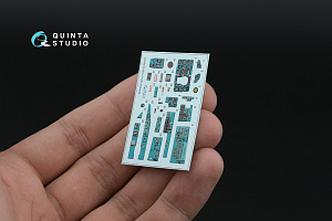 MiG-21SM Fishbed-J 3D-Printed & coloured Interior on decal paper (Eduard) (with 3D-printed resin parts)
