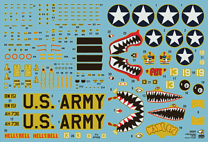 Model kit 1/48 Bell P-400 Airacobra (Arma Hobby)