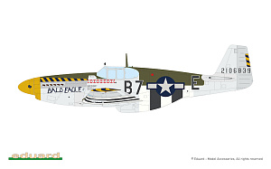 Model kit 1/32 North-American P-51B Mustang (HYBRID Edition) (Eduard kits)
