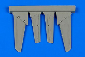 Additions (3D resin printing) 1/72 Mikoyan MiG-15/MiG-15bis control surfaces (designed to be used with Eduard kits)