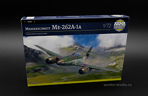 Model kit 1/72 Messerschmitt Me-262A-1a "White 3" (W.Nr. 500071) (Arma Hobby)