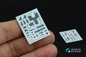 MiG-23ML/MiG-23MLD 3D-Printed & coloured Interior on decal paper (Trumpeter)