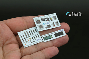 F-35A/F-35C Lightning II 3D-Printed & coloured Interior on decal paper (Tamiya)