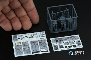 Tornado IDS German 3D-Printed & coloured Interior on decal paper (Revell) (Small version) (with 3D-printed resin parts)