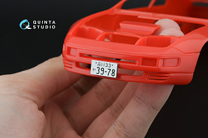 Nissan Fairlady 300ZX Z32 3D-Printed & coloured Interior on decal paper (Hasegawa)