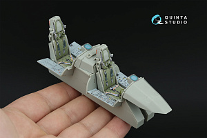 Eurofighter Typhoon Twin-seater EF-2000B/2000T 3D-Printed & coloured Interior on decal paper (Trumpeter)