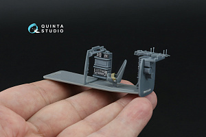 Fairey Barracuda Gunner Station 3D-Printed & coloured Interior on decal paper (Trumpeter) (with 3D-printed resin parts)