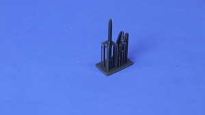 Additions (3D resin printing) 1/72 Rocket AGM-45 + lau-34 and lau-118 - 2 pcs. set (KepModels)