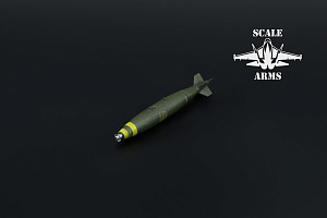 Additions (3D resin printing) 1/48 MK-82 Aviation Bomb (6 pieces included) (thermally protect) (Scale Arms)