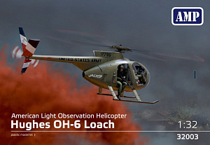 Model kit 1/32 Hughes OH-6A Cayuse (AMP)