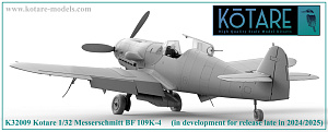 Model kit 1/32 Messerschmitt Bf-109K-4 (Kotare)