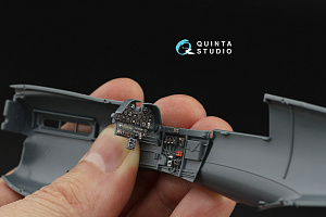 P-40N Warhawk 3D-Printed & coloured Interior on decal paper (Eduard)