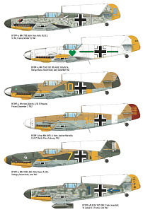 Model kit 1/48 Messerschmitt Bf-109F-4 ProfiPACK edition (Eduard kits)