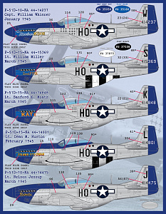 Decal 1/48 "Meyers Maulers Part1" (Furball Aero-Design)