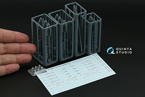 R-73L Air-to-Air Missiles with Launchers, 6 pcs (for all kits)