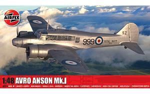 Model kit 1/48 Avro Anson Mk.I New Tooling in October 2024 (Airfix)