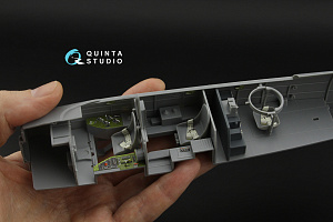 TBD-1 Devastator 3D-Printed & coloured Interior on decal paper (Trumpeter) (with 3D-printed resin parts)