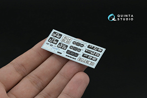 ZiL-130 3D-Printed & coloured Interior on decal paper (Zvezda)