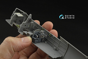 TBD-1 Devastator 3D-Printed & coloured Interior on decal paper (Hobby Boss) (with 3D-printed resin parts)
