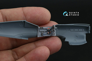 P-40N Warhawk 3D-Printed & coloured Interior on decal paper (Special Hobby)