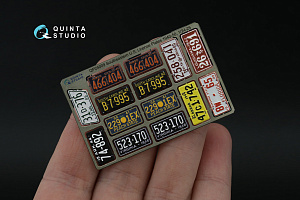 Southeastern U.S. License Plates 1940-1950 (All kits) (with metal base)