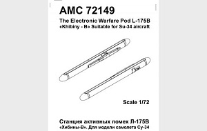 Additions (3D resin printing) 1/72 L-175 “Khibiny” the Electronic Warfare Pod (Advanced Modeling) 