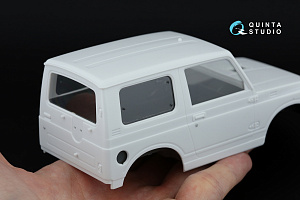 Suzuki Jimny JA71-JA11 3D-Printed & coloured Interior on decal paper (Hasegawa)