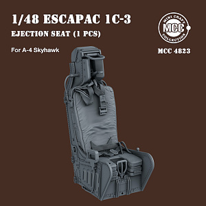 Additions (3D resin printing) 1/48 ESCAPAC 1C-3 Ejection Seat for Douglas A-4 Skyhawk (1pcs).