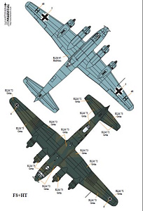 Decal 1/72 Focke-Wulf Fw-200 Condor (9) (Xtradecal)