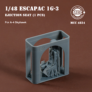 Additions (3D resin printing) 1/48 ESCAPAC 1G-3 Ejection Seat for Douglas A-4 Skyhawk (1pcs) 