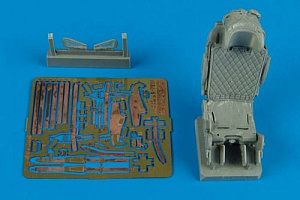 Additions (3D resin printing) 1/48 KM-1 for the Mikoyan MiG-21 x 1 with etched parts (designed to be used with Revell and Trumpeter kits) [MiG-21F-13 MiG-21UM MiG-21MF MiG-21M MiG-21PF]